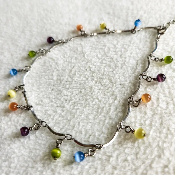 Premier Designs Ankle Bracelet Multi Color - Picture 1 of 4